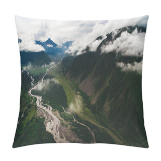 Personality Mountain River, Georgia Pillow Covers