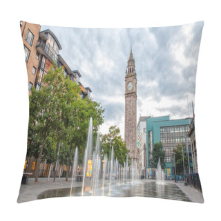 Personality  Belfast Skyline In The Evening, Belfast City, Northern Ireland,  Pillow Covers