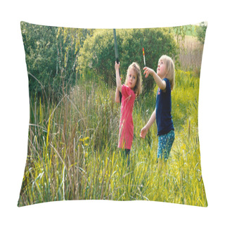 Personality  Kiddie Fishing #21 Pillow Covers
