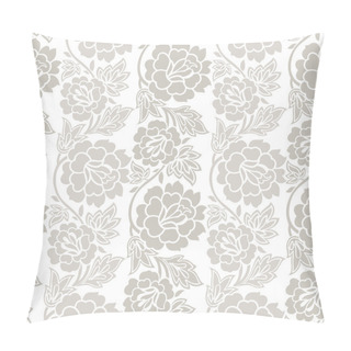 Personality  Floral Seamless Vector Wallpaper Pillow Covers