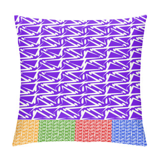Personality  Abstract Patterns  Set Pillow Covers
