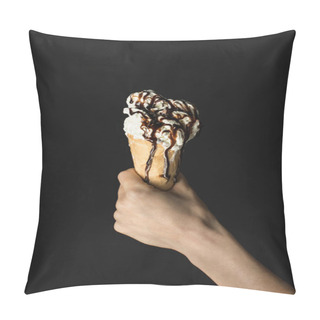 Personality  Ice Cream With Topping  Pillow Covers