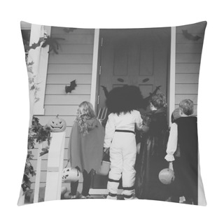 Personality  Little Children Trick Or Treating Pillow Covers
