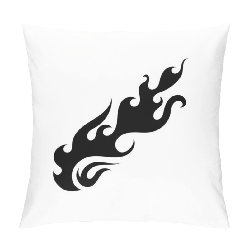 Personality  tribal flame vector symbol image pillow covers