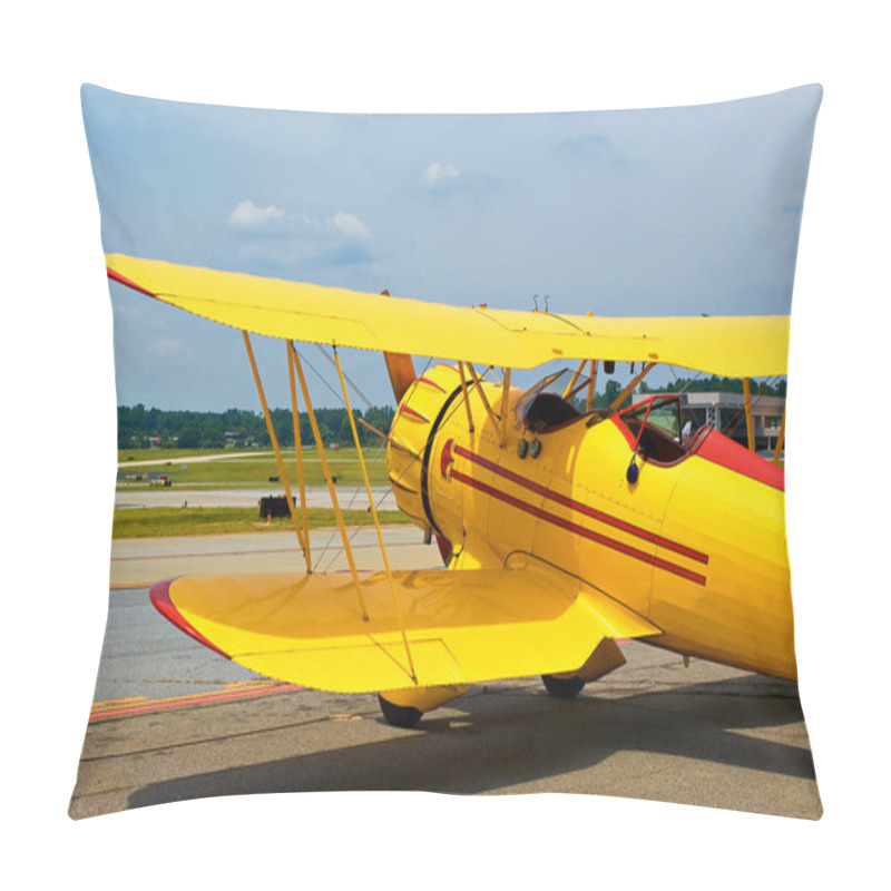 Personality  Vintage airplane pillow covers