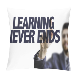 Personality  Man Pointing Finger On The Text Pillow Covers