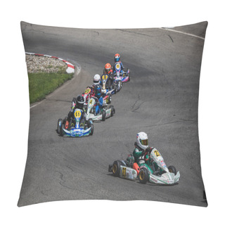 Personality  09.06.2018 Swiss Kart Championship In Wohlen Switzerland Pillow Covers