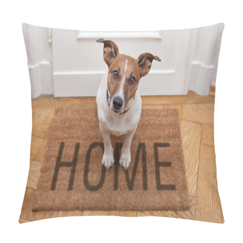 Personality  Dog Welcome Home Pillow Covers