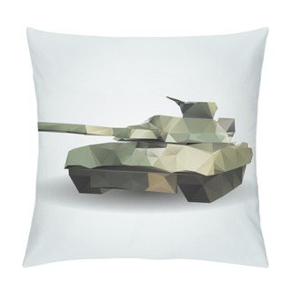 Personality  Abstract Tank. Vector Illustration. Pillow Covers