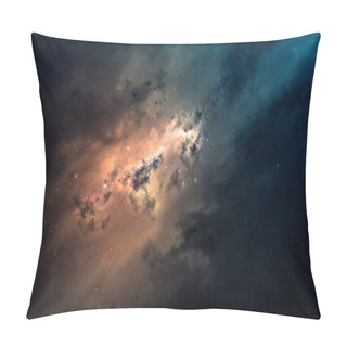 Personality  Nebula An Interstellar Cloud Of Star Dust. Elements Of This Image Furnished By NASA Pillow Covers