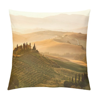 Personality  Belvedere Of Tuscany Pillow Covers