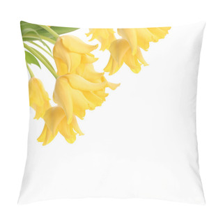 Personality  Yellow Petals Pillow Covers