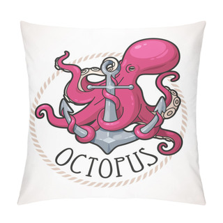 Personality  Anchor And Octopus Pillow Covers