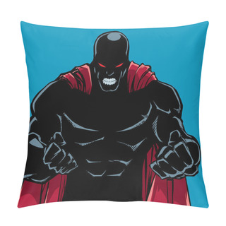 Personality  Raging Superhero Silhouette Pillow Covers