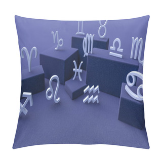 Personality  Zodiac Signs Pillow Covers