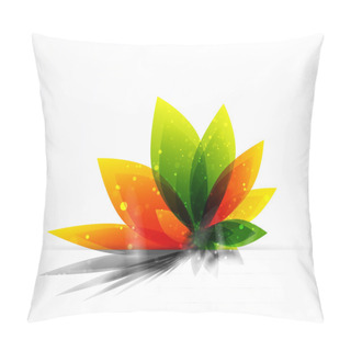 Personality  Vector Color Flower Icons Pillow Covers