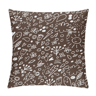 Personality  Lovely Seamless Cartoon Pattern Pillow Covers