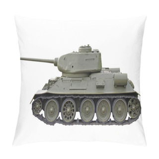 Personality  Medium Tank Of WWII Side View Pillow Covers