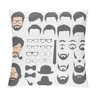 Personality  Different Hipster Styles Pillow Covers