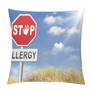 Personality  Stop Allergies And Allergic Reactions Pillow Covers