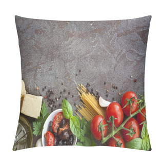 Personality  Italian Food Background Pillow Covers