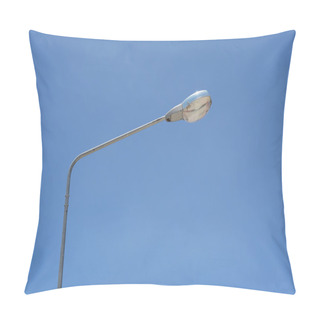 Personality  Streetlight With Beautiful Sky Background Pillow Covers