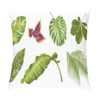 Personality  Tropical Plants Set Pillow Covers