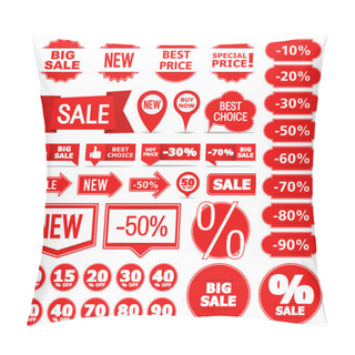 Personality  Sale Banners, Labels And Stickers Pillow Covers