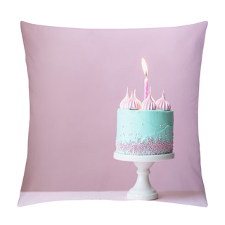 Personality  Pastel Birthday Cake Pillow Covers