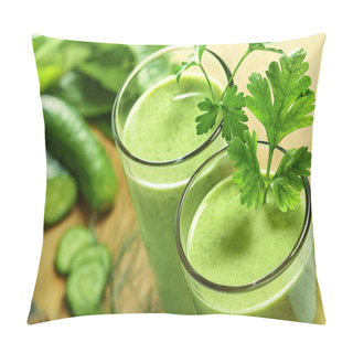 Personality  Healthy Vegetable Drink Pillow Covers