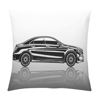 Personality  Vector Charismatic Automobile Drawing Pillow Covers