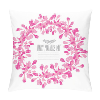 Personality  Elegant Floral Wreath Pillow Covers