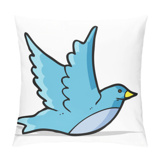 Personality  Cartoon Flying Bird Pillow Covers