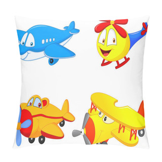 Personality  Cartoon Plane Pillow Covers