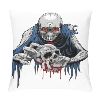 Personality  Zombie And Skull Pillow Covers