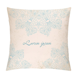 Personality  Invitation Card Pillow Covers