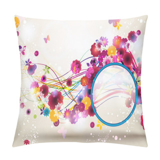 Personality  Spring Background. Pillow Covers
