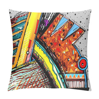 Personality  Original Illustration Of Abstract Art Digital Painting Pillow Covers