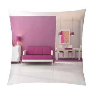Personality  Modern Purple Living Room Pillow Covers