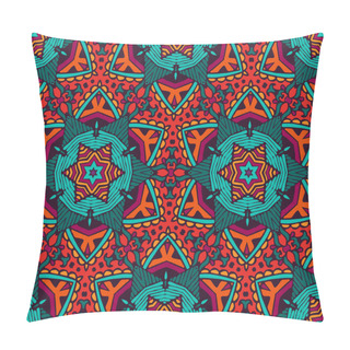 Personality  Arabesque Mosaic Seamless Pattern Pillow Covers