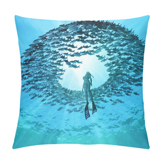 Personality  Eye Of The Ocean Pillow Covers