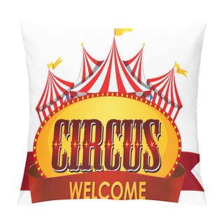 Personality  Circus, Fun Fair, Amusement Park Theme Template Pillow Covers