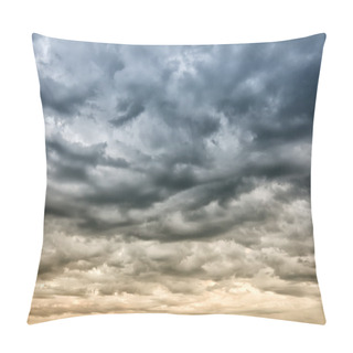 Personality  Dramatic Sky Before Storm Pillow Covers