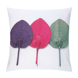 Personality  Fans From Palm Leaves Pillow Covers