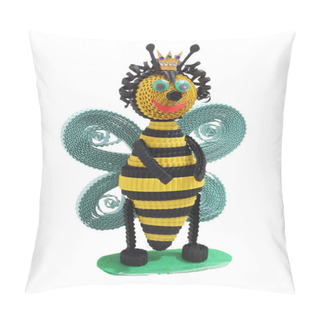 Personality  Toy Of Quilling. Bee Pillow Covers