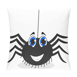 Personality  Cheerful Black Spider Pillow Covers