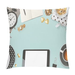 Personality  Tablet And Feminine Glamour Objects Pillow Covers