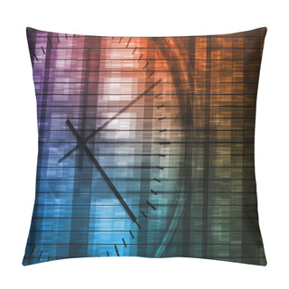 Personality  Business Management Of Time And Schedule Concept Pillow Covers