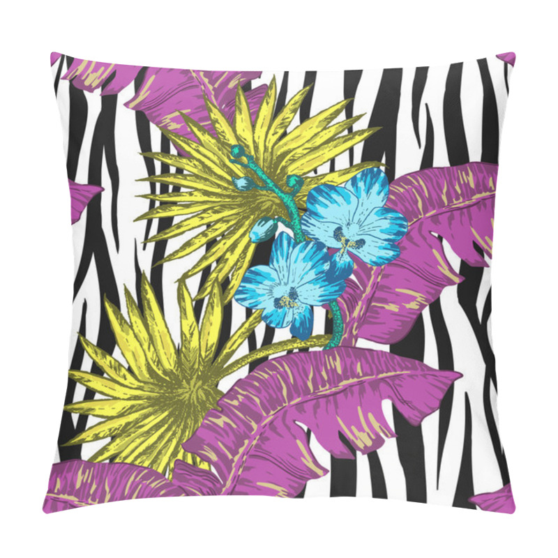 Personality  Tropical And Palm Pillow Covers