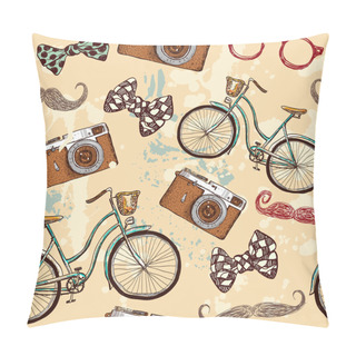 Personality  Hipster Seamless Pattern Pillow Covers